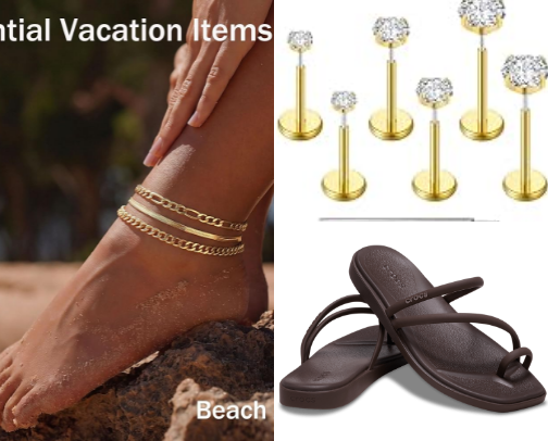 Fashion finds cover photo collage