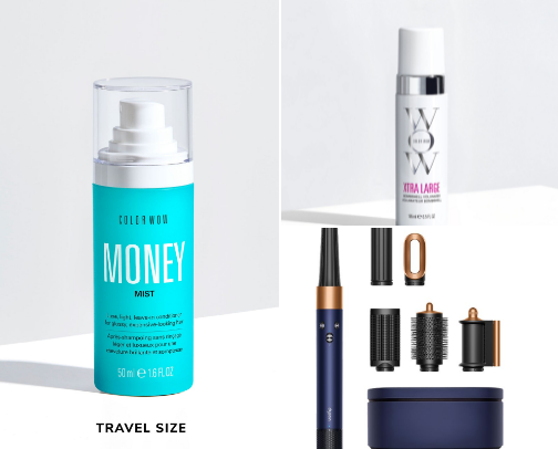 Ava Minas Blowout Routine cover photo collage