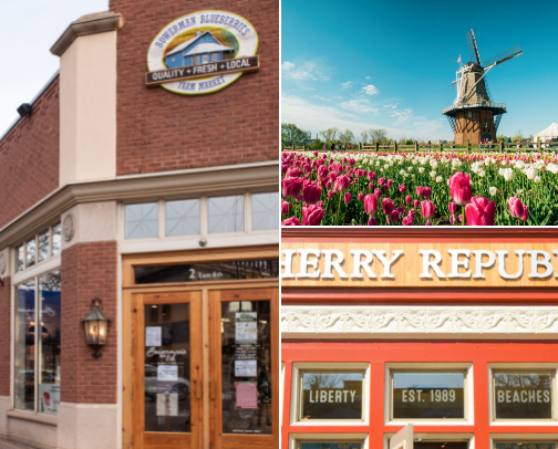 Tulip Time Holland, MI cover photo collage