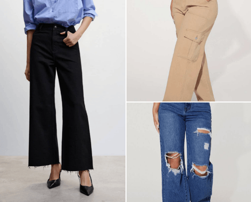 Streetwear women cover photo collage