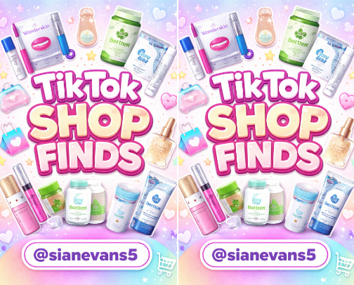 My favourite tiktok shop bargains cover photo collage