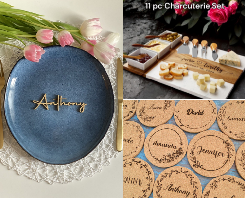 Curated Elegance: Luxury Wedding Details & Styling Elements cover photo collage