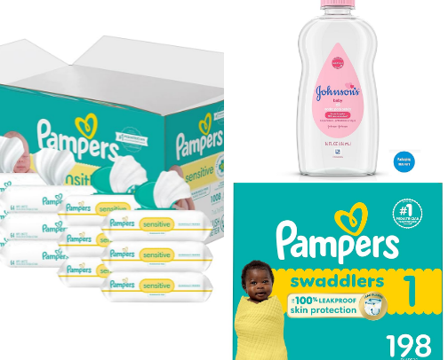 Baby must haves from Amazon cover photo collage