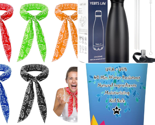 Florida Summer Survival Kit: Beat the Heat Must-Haves for Central Florida cover photo collage