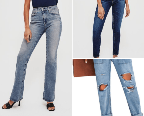 Women's clothing cover photo collage