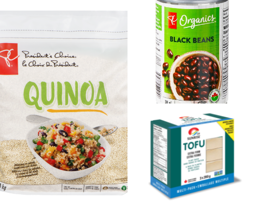 Vegan meal prep for busy folks cover photo collage