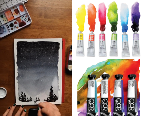 My Favorite Watercolor Supplies 🎨 cover photo collage