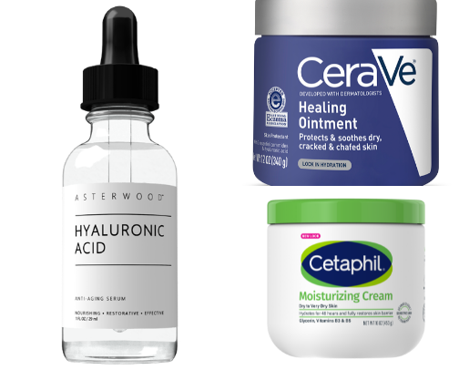 My skin barrier healing routine cover photo collage