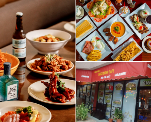 actual good (maybe niche) miami spots cover photo collage