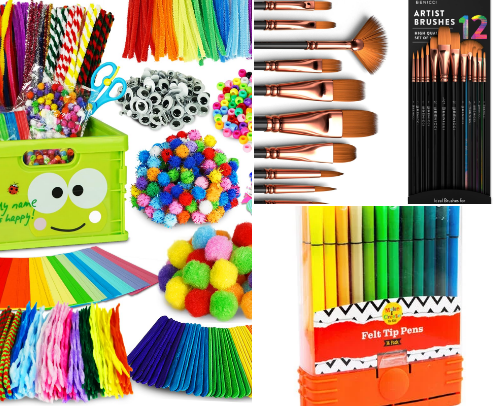 Art supplies your kids will love! cover photo collage