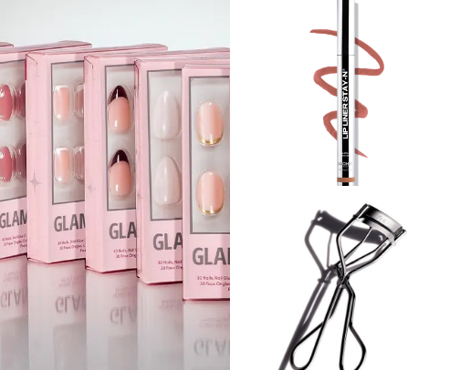 College Girl Makeup cover photo collage