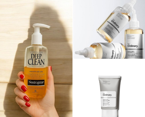 ChatGPT Skin Care Routine cover photo collage