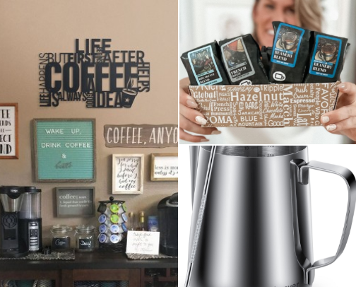 Coffee Lover Essentials cover photo collage