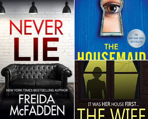 Freida McFadden’s Must-Read Books: Top Picks for Thrill Seekers cover photo collage