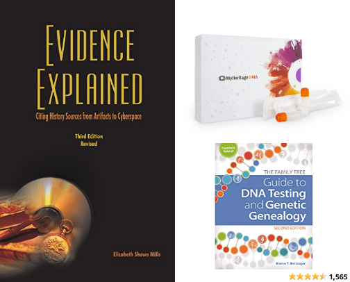 Genealogy Must Haves cover photo collage