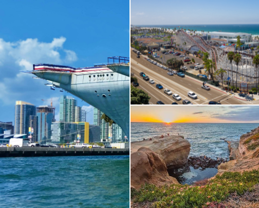 Exploring San Diego: Food, Vibes, & More cover photo collage