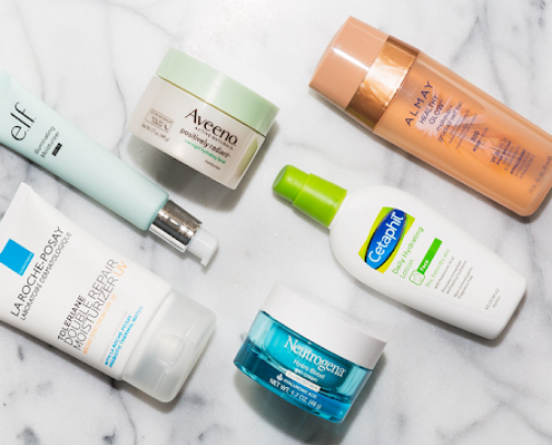 Day & Night Skincare cover photo collage