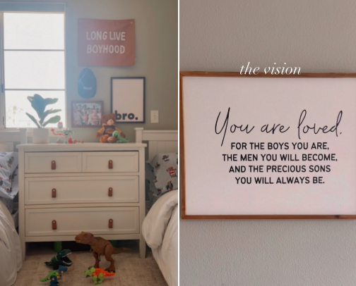 DIY decor for boys room cover photo collage