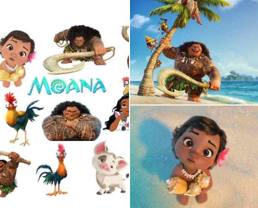 Moana essentials for toddlers cover photo collage