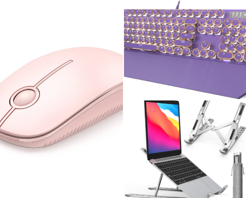 Aesthetic Study Space: 21 Essentials for Every High School & Uni Girl cover photo collage