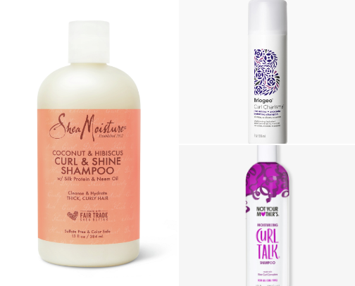 Curly Hair Products That Survive Mom Life cover photo collage