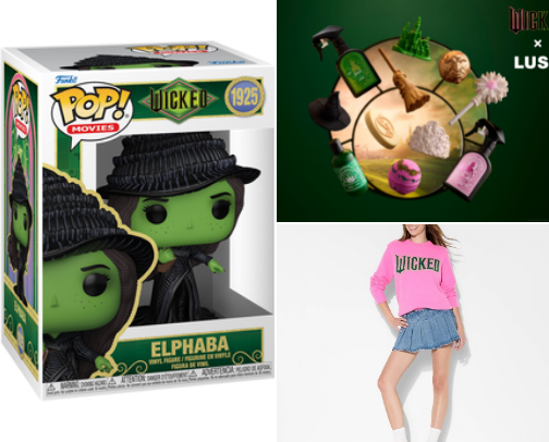 Wicked the movie cover photo collage