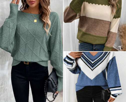 SHEIN clothing cover photo collage