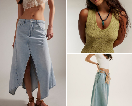 Free People cover photo collage
