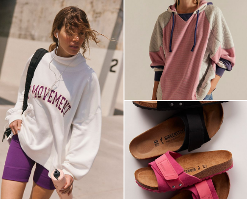 Free People cover photo collage
