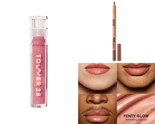 My consistent staples and go to make up products in my collection cover photo collage