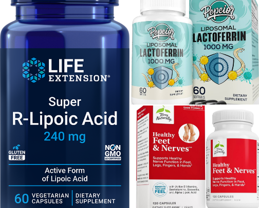 Amazing Supplements for Better Health cover photo collage