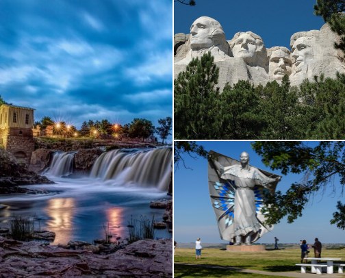15 Free Things To Do On Your Next Cross Country Road Trip Along I-90 cover photo collage