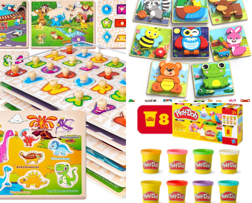 Magical Toddler Christmas cover photo collage