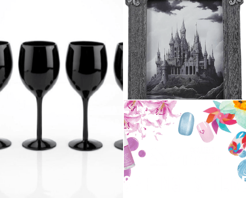 My home decor must haves (spooky girl edition) cover photo collage