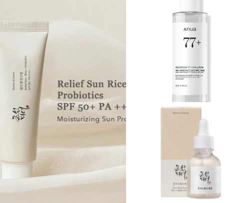 Best Korean skincare products for beginners (Combination Skin) cover photo collage