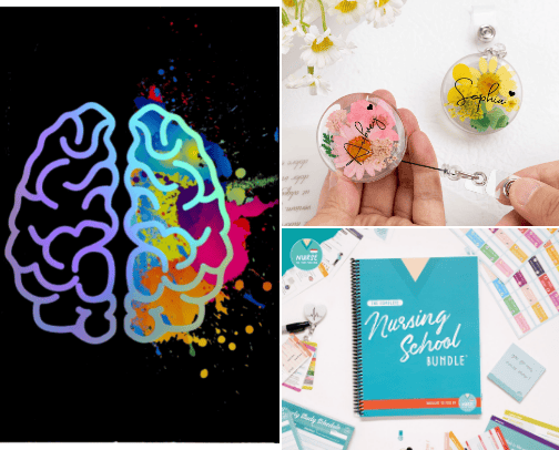 Nursing stuff cover photo collage