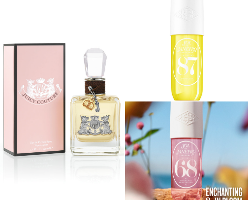 My favorite scents cover photo collage