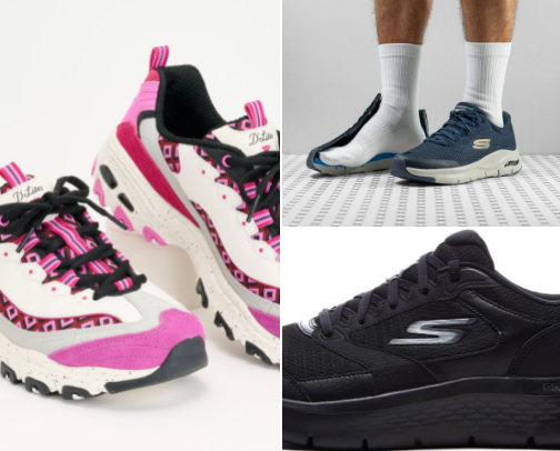 Skechers Sneaker Collection cover photo collage
