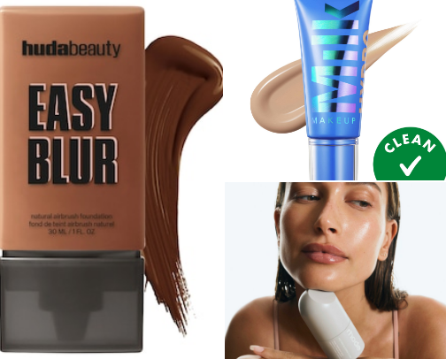 Travel makeup essentials cover photo collage