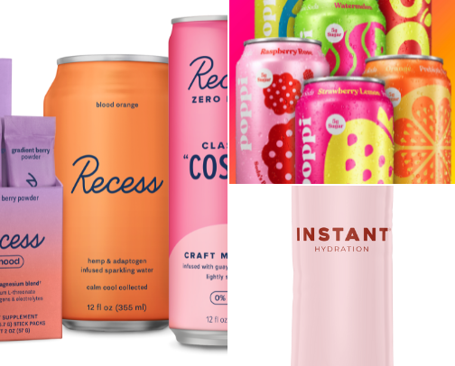 Food & Drink a little on the healthier side cover photo collage