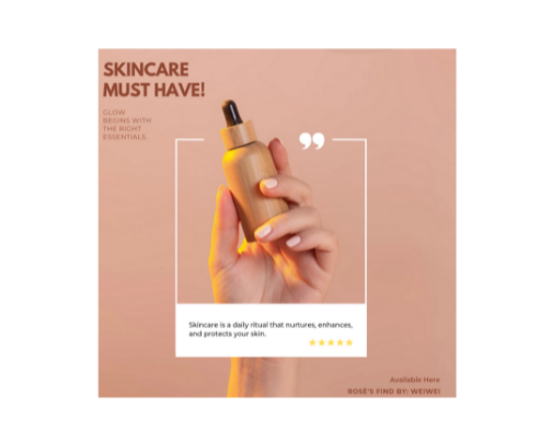 Skin Care must have cover photo collage