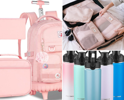 🌸 Spring Break Must-Haves for Kids, Teens & Families ✈️ cover photo collage