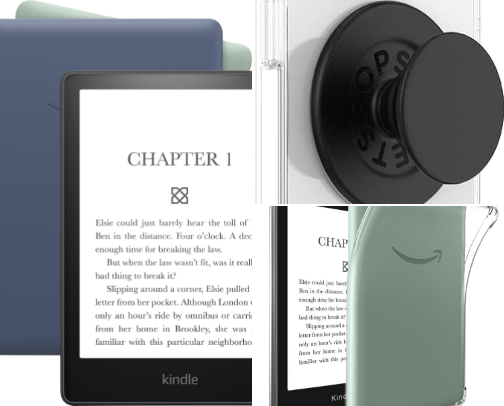 Kindle (Bookish) cover photo collage