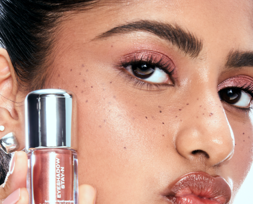 Beauty makeup cover photo collage