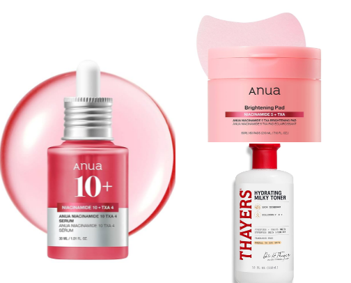 Affordable skincare finds cover photo collage