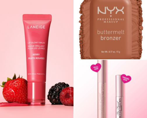 My favorite beauty recs cover photo collage