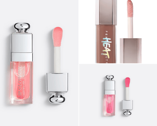 Lips cover photo collage