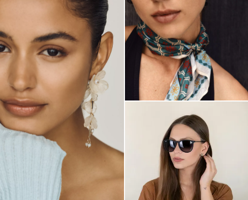 Luxury-Looking Accessories for Less cover photo collage