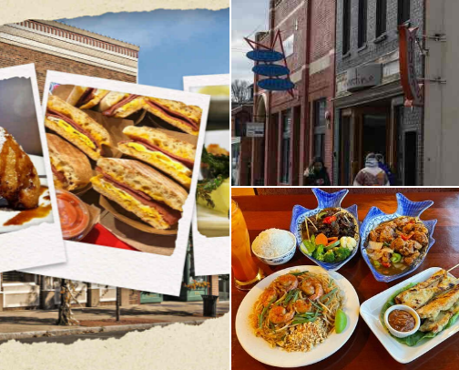 Local Love: Niche Restaurants Around JMU cover photo collage