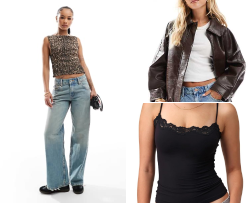 petite girls go to shopping list cover photo collage